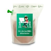 Geschenkartikel  Präsentartikel Tee-Brühbeutel Für die besTEEn Mitarbeiter Tasty Berry wiederverwendbar