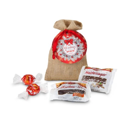 Geschenkset / Präsenteset: Süßes Weihnachtssäckchen