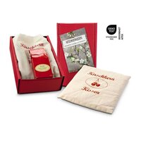 Geschenkset  Präsenteset Kirschkernkissen