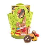 Geschenkartikel  Präsentartikel Filztasche Hase Ostergebäckmischung 200 g