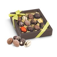 Geschenkartikel  Präsentartikel Oster-Präsent Pralineneier - 12 Confiserie-Eier 240 g