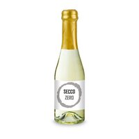Secco ZERO - Schäumendes Getränk aus alkoholfreiem Wein - Flasche klar 02 l