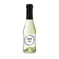 Secco ZERO - Schäumendes Getränk aus alkoholfreiem Wein - Flasche klar 02 l