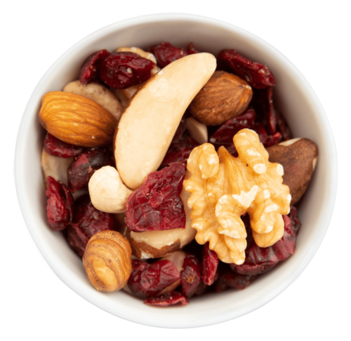 Cranberries und Edelnüsse