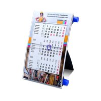 Tischkalender Vision 6-sprachig