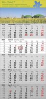 5 Monats-Wandkalender Standard 5 3-sprachig