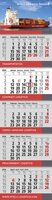 5-Block-Wandkalender Exclusiv 5 4-sprachig