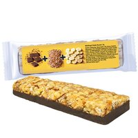 Müsliriegel Schoko-Banane 25g Express Flowpack mit Etikett