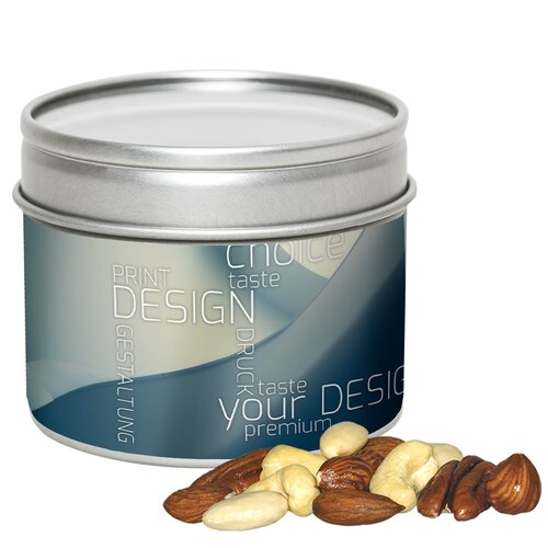 Bio NusskernMix, ca. 60g, Metalldose mit Sichtfenster