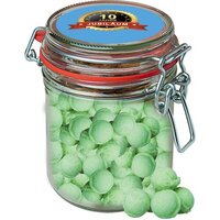 Waldmeister-Brause Bonbons ca 200g Bonbonglas Maxi
