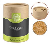 Gewürzmischung Rauch-Salz grob ca 130g Biologisch abbaubarer Eco Pappstreuer Midi