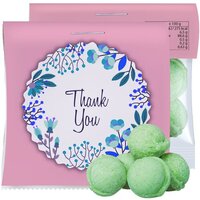 Waldmeister-Brause Bonbons ca 17g Express Midi-Tüte mit Werbereiter