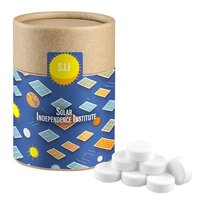 Pfefferminz Drops zuckerfrei ca 80g Biologisch abbaubare Eco Pappdose Midi