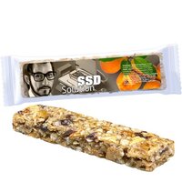 Bio Müsliriegel Multikorn-Aprikose 30g Express Flowpack mit Etikett