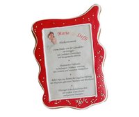 Lebkuchenmenükarte
